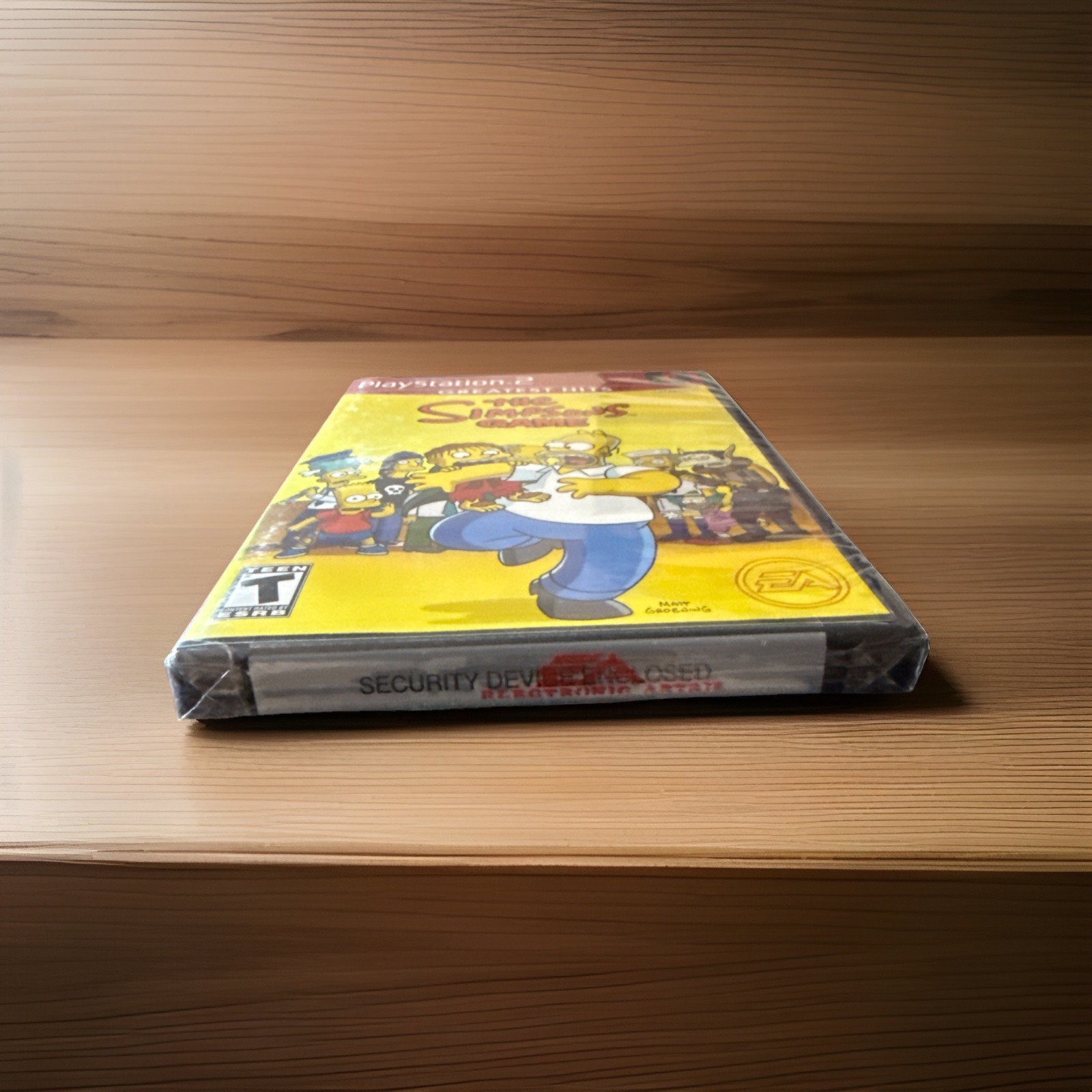 The Simpsons Game PS2 Greatest Hits – New Sealed – Fast Shipping