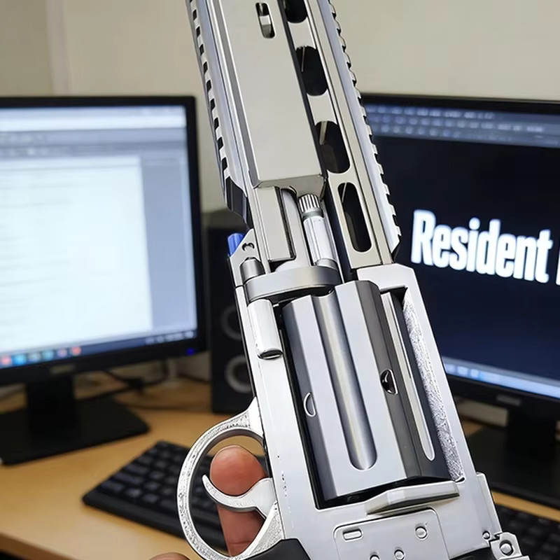 Resident Evil 9 Requiem Leon Revolver Weapon Replica Cosplay Prop Video Game