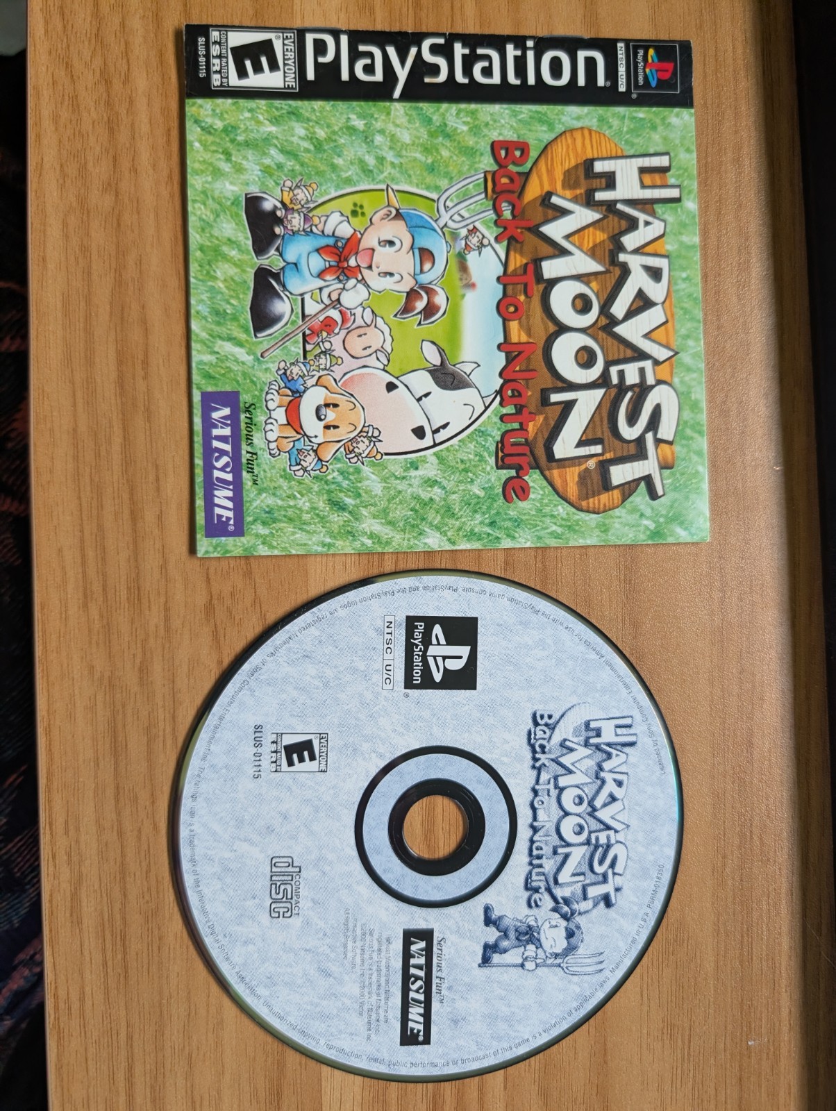 Harvest Moon: Back to Nature Sony PlayStation 1 – Disc And Manual Only!