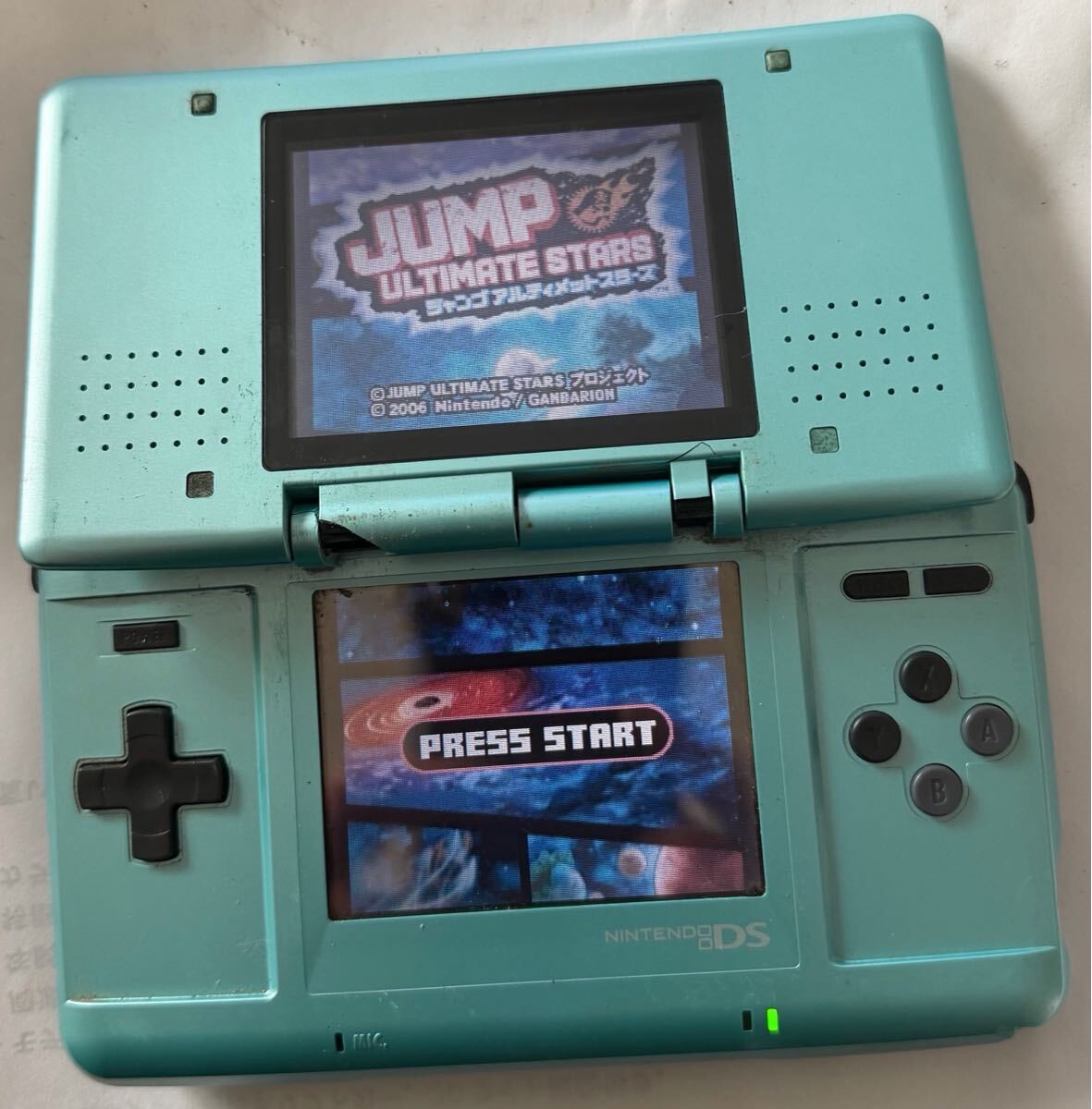 Nintendo NTR-001 Nintendo DS Console Turquoise Blue