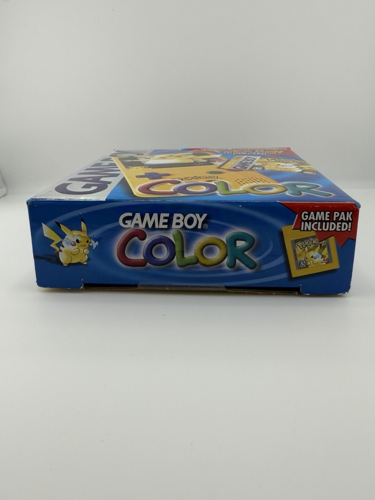 Nintendo Game Boy Color Pokemon Yellow Pikachu Special Edition Authentic Tested