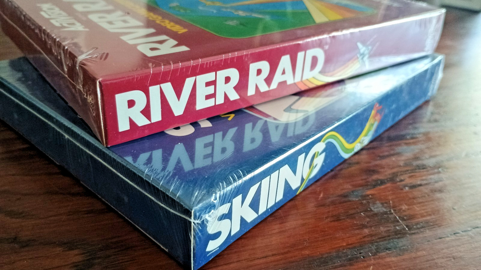 Atari 2600 River Raid & Skiing NEW & SEALED