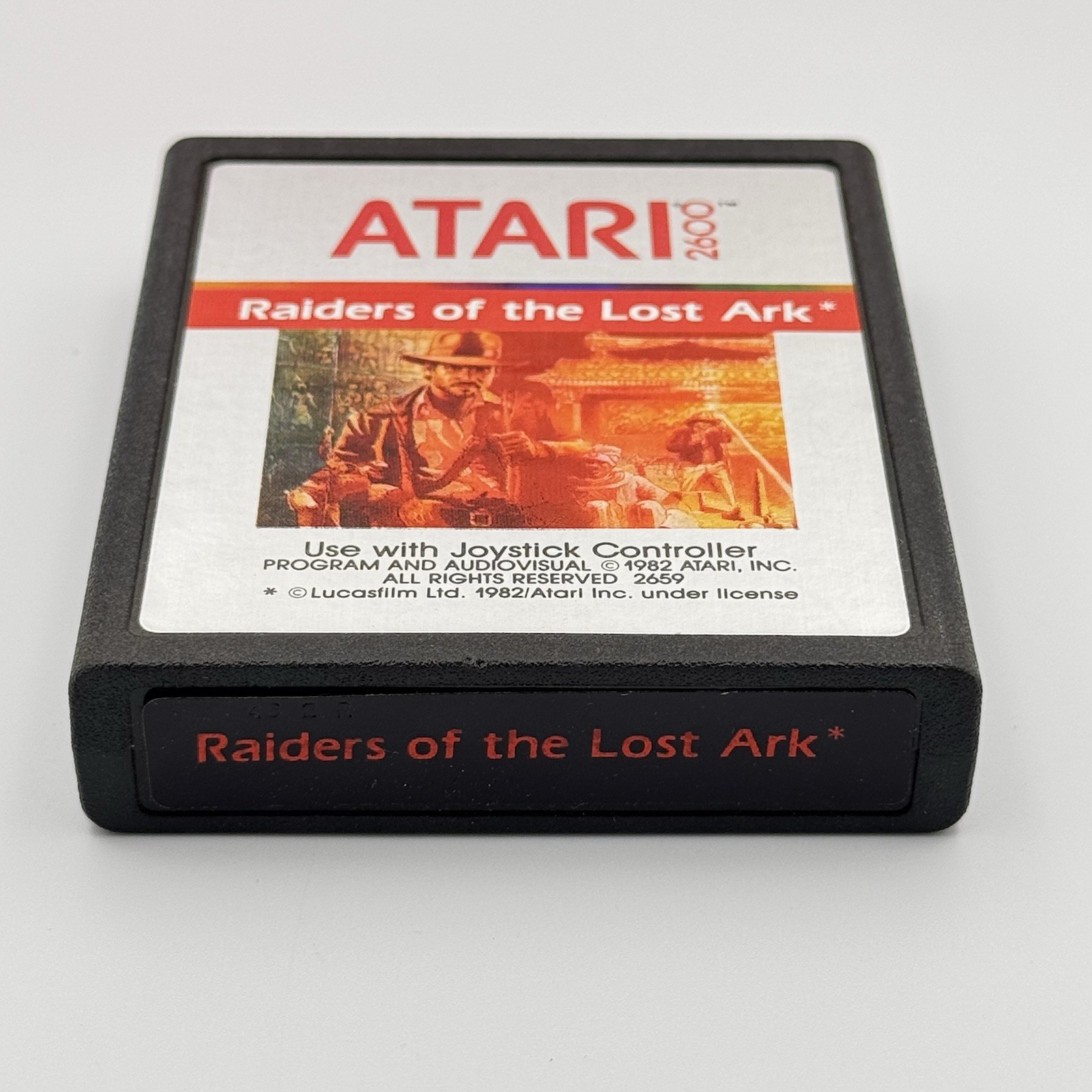 Raiders of the Lost Ark (Atari 2600) CIB Complete with Manual – Tested & Working