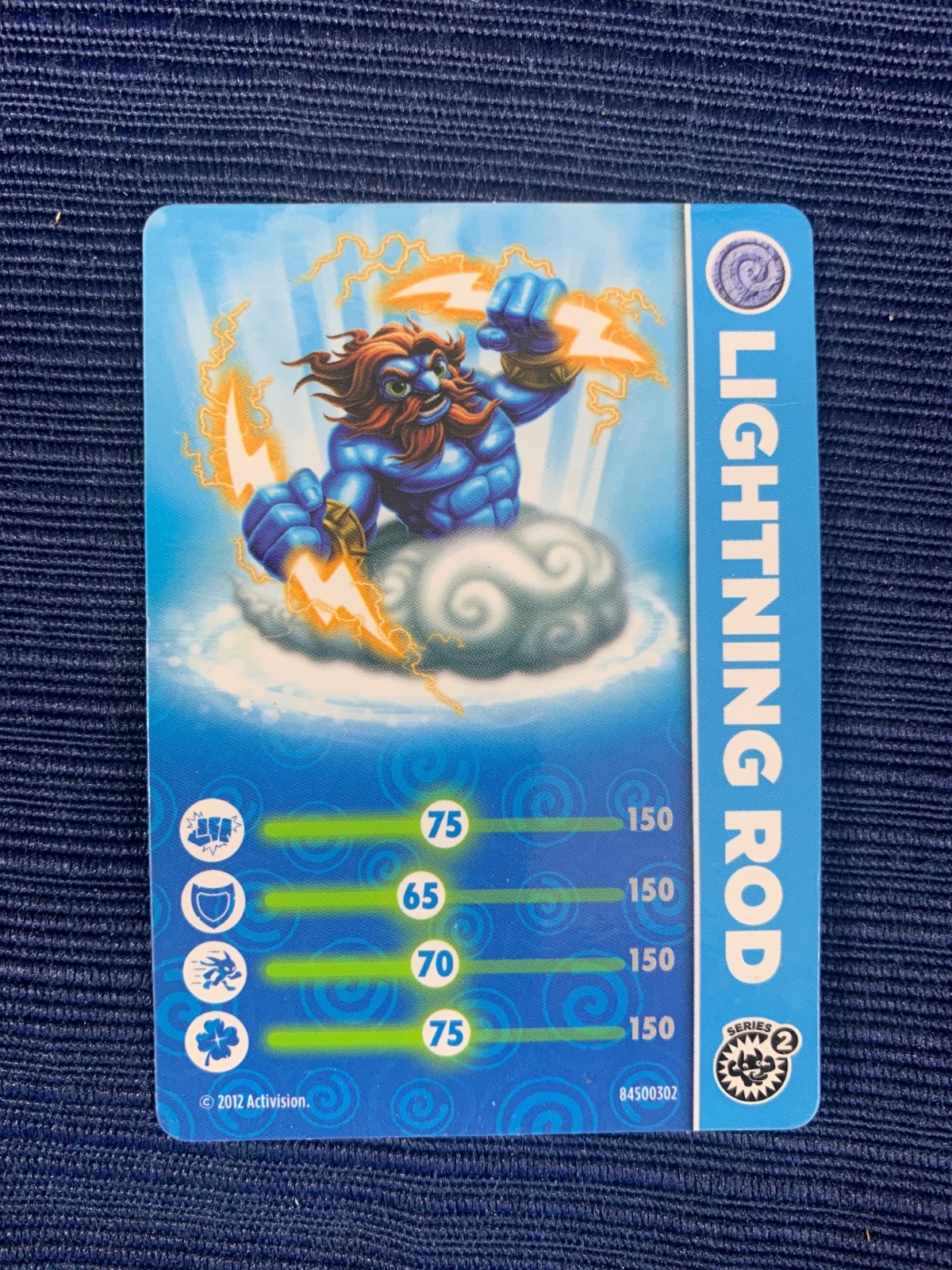 Skylanders Giants Lightning Rod w/ Card Jet Vac Hot Dog Figure Lot of 3