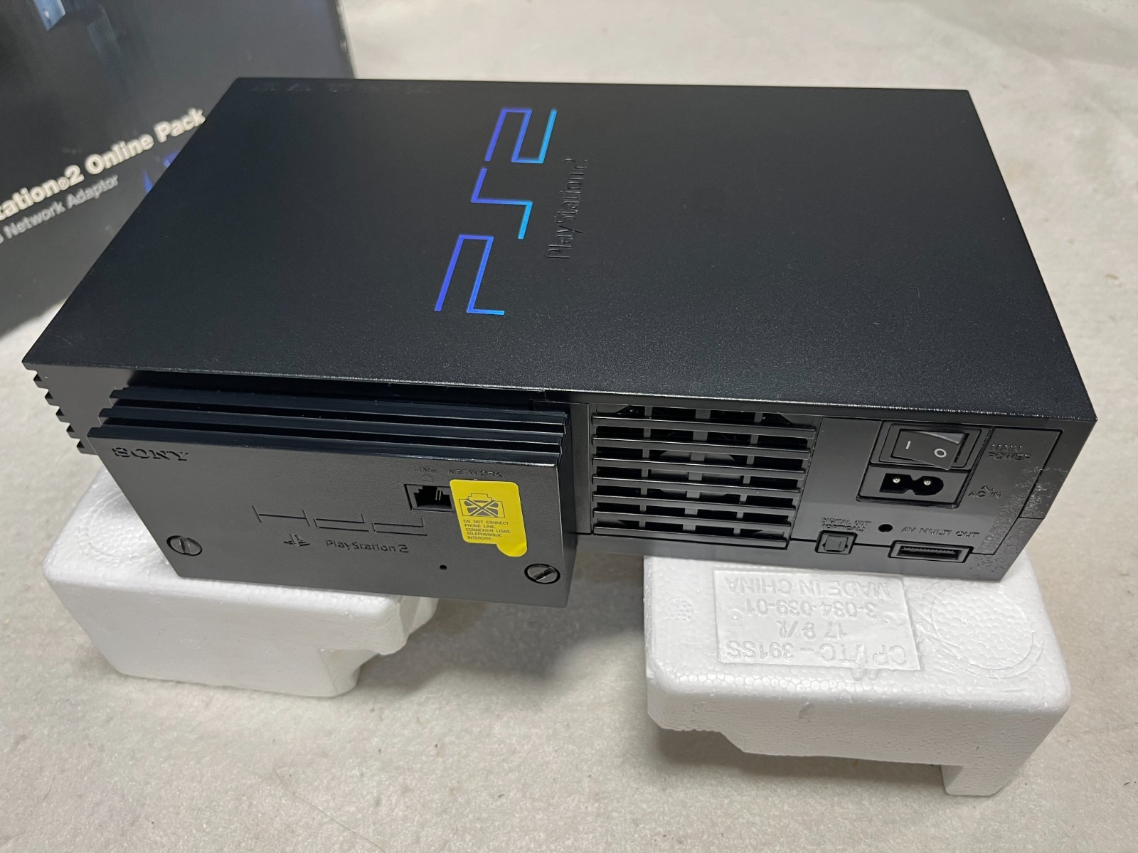Sony Playstation 2 Online Pack PS2 Console System 39001/N Original BOX Complete