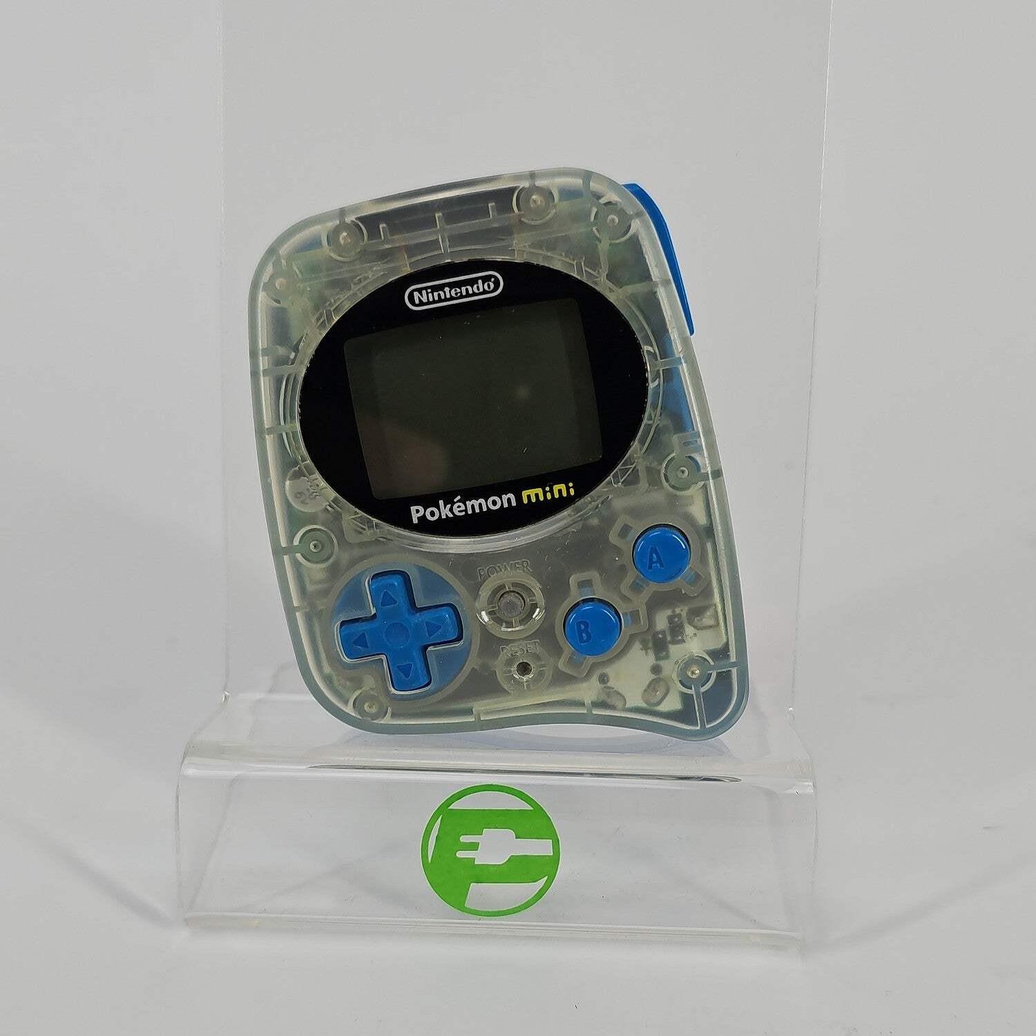 Nintendo Pokemon Mini Console Blue MIN-001 /w Pokemon Tetris & Pokemon Party