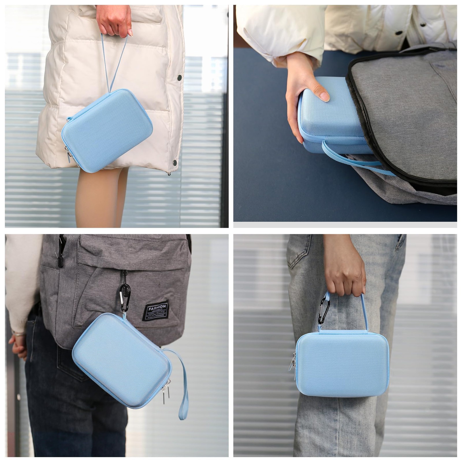 Hard Carrying Case Compatible with Nex Playground Game System, Indoor Family Gam