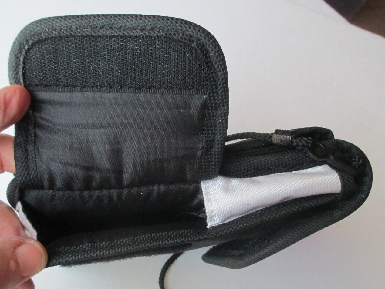 Nintendo Game Boy Advance Carrying Case Black and White, 4 Pockets, Vintage