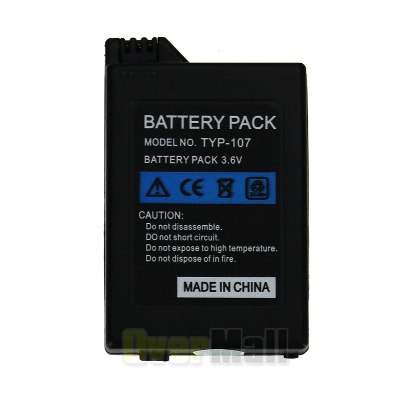 3600mAh Rechargeable Battery for Game PSP Slim 2000/2001/3000/3001/3003 +Charger