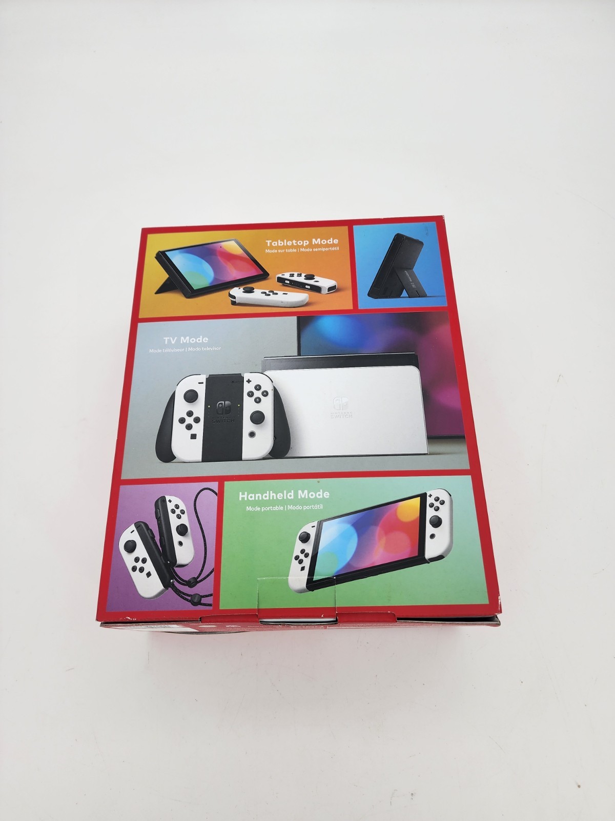 Nintendo Switch OLED Model HEG-001 Handheld Console – 64GB – White In Box