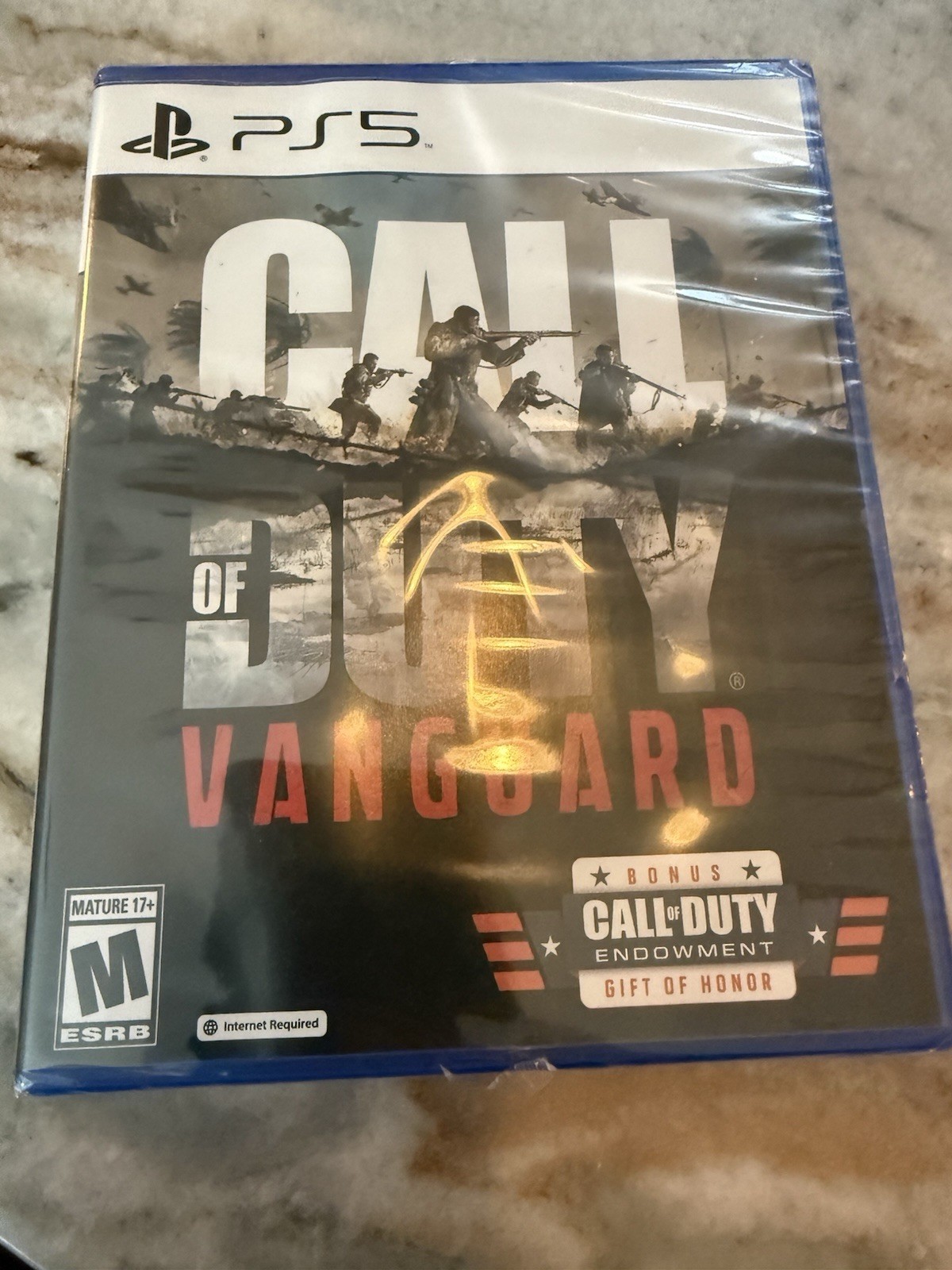 Activision Call of Duty: Vanguard PS5 M Mature FPS Shooter NTSC-U/C 2021