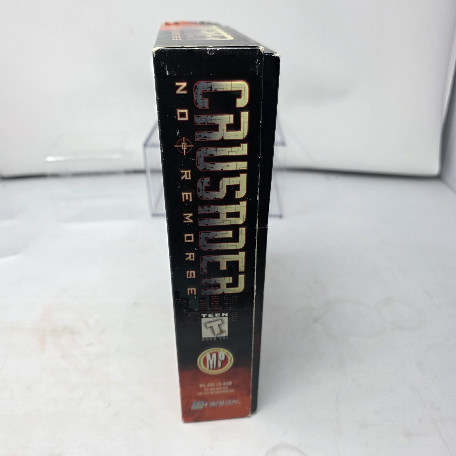 TIME CAPSULE Crusader No Remorse PC Big Box Complete CIB + No Regret Game LOT