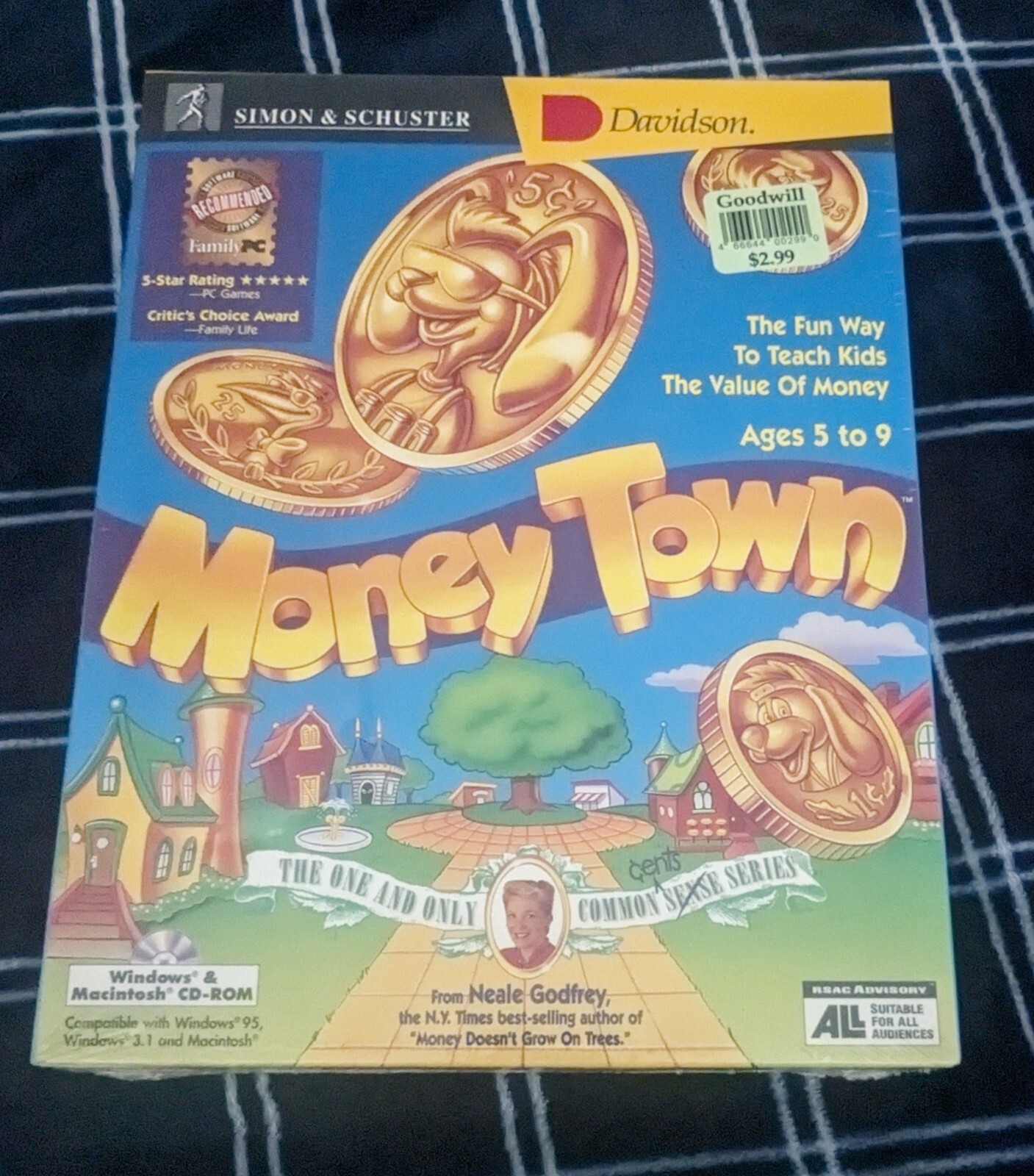 Money Town – PC Game – In Box Factory Sealed Brand New RARE & IN MINT CONDITION!