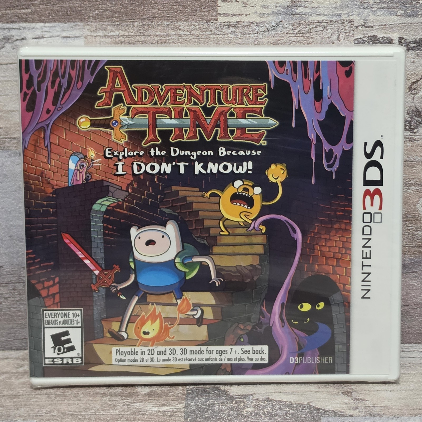 Adventure Time: Explore the Dungeon Because I DON’T KNOW! 3DS (Brand New Factor