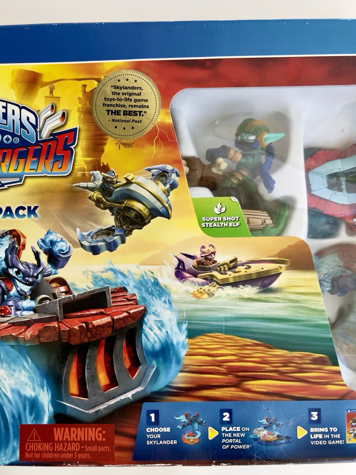 Skylanders SuperChargers Starter Pack PS4 PlayStation 4 – Open Box UNUSED MINT