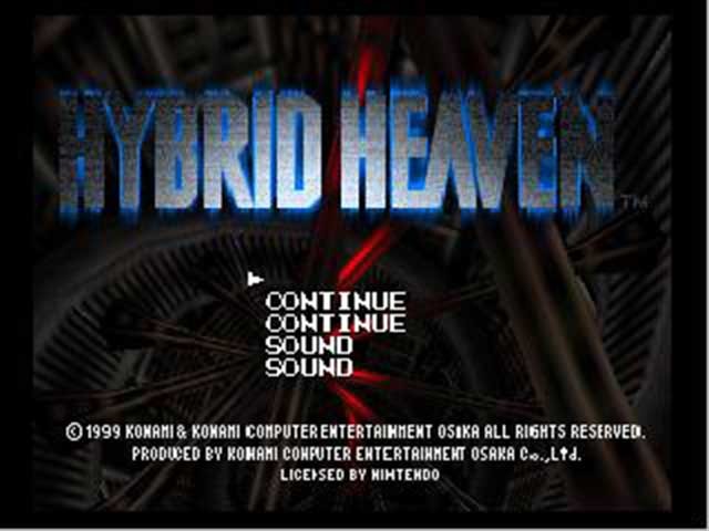 Hybrid Heaven – Nintendo N64 Game