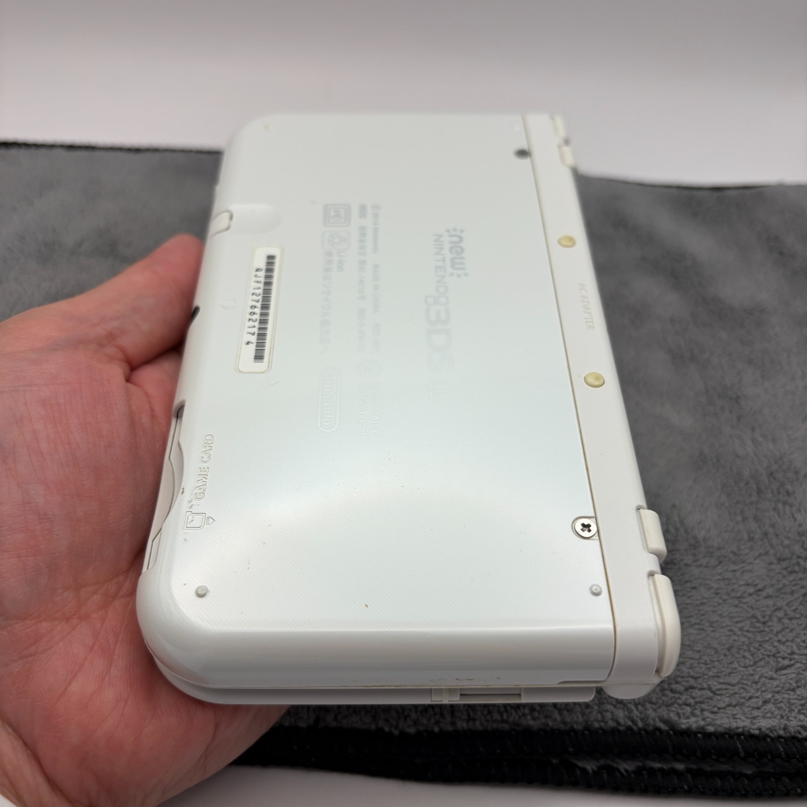 【Excellent5】Nintendo NEW 3DS LL XL Pearl White System Used Game Console From JP