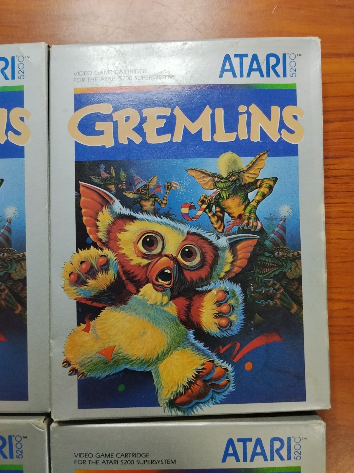 Lot 6 Gremlins -Atari 5200 NEW Factory SEALED original box New Old Stock NOS
