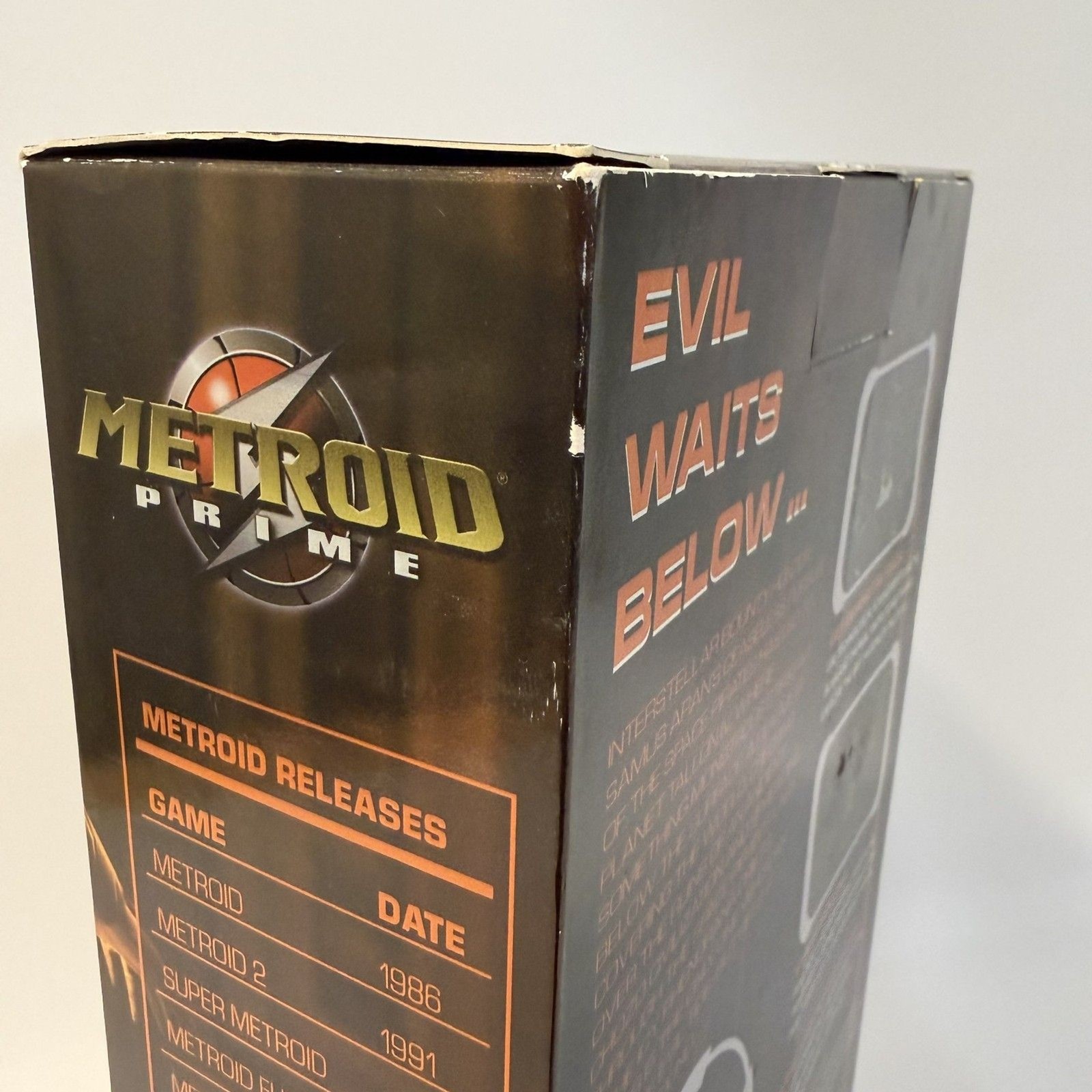 Metroid Prime Nintendo GameCube Original Store Display Retail Promo Standee