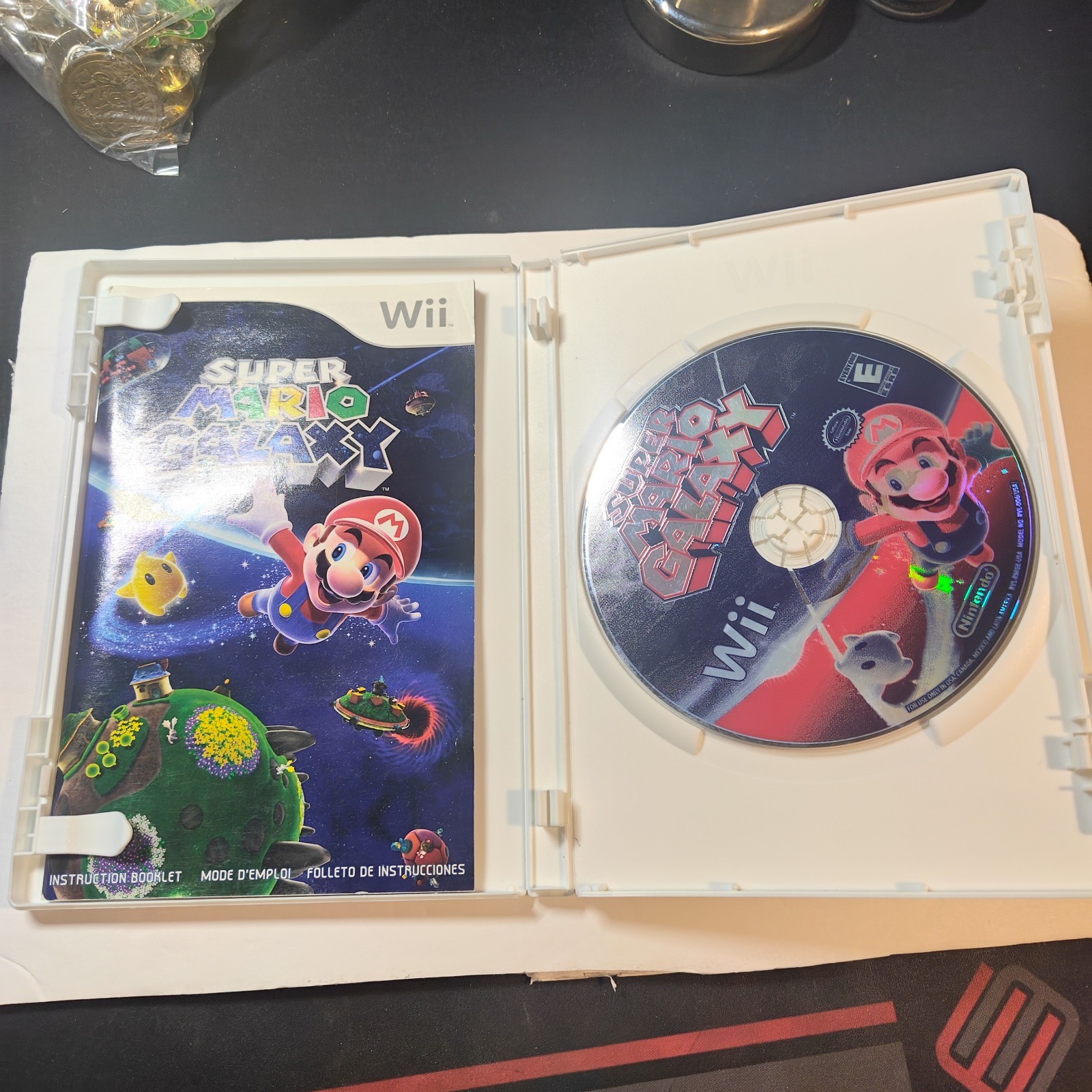 Super Mario Galaxy Nintendo Wii Complete