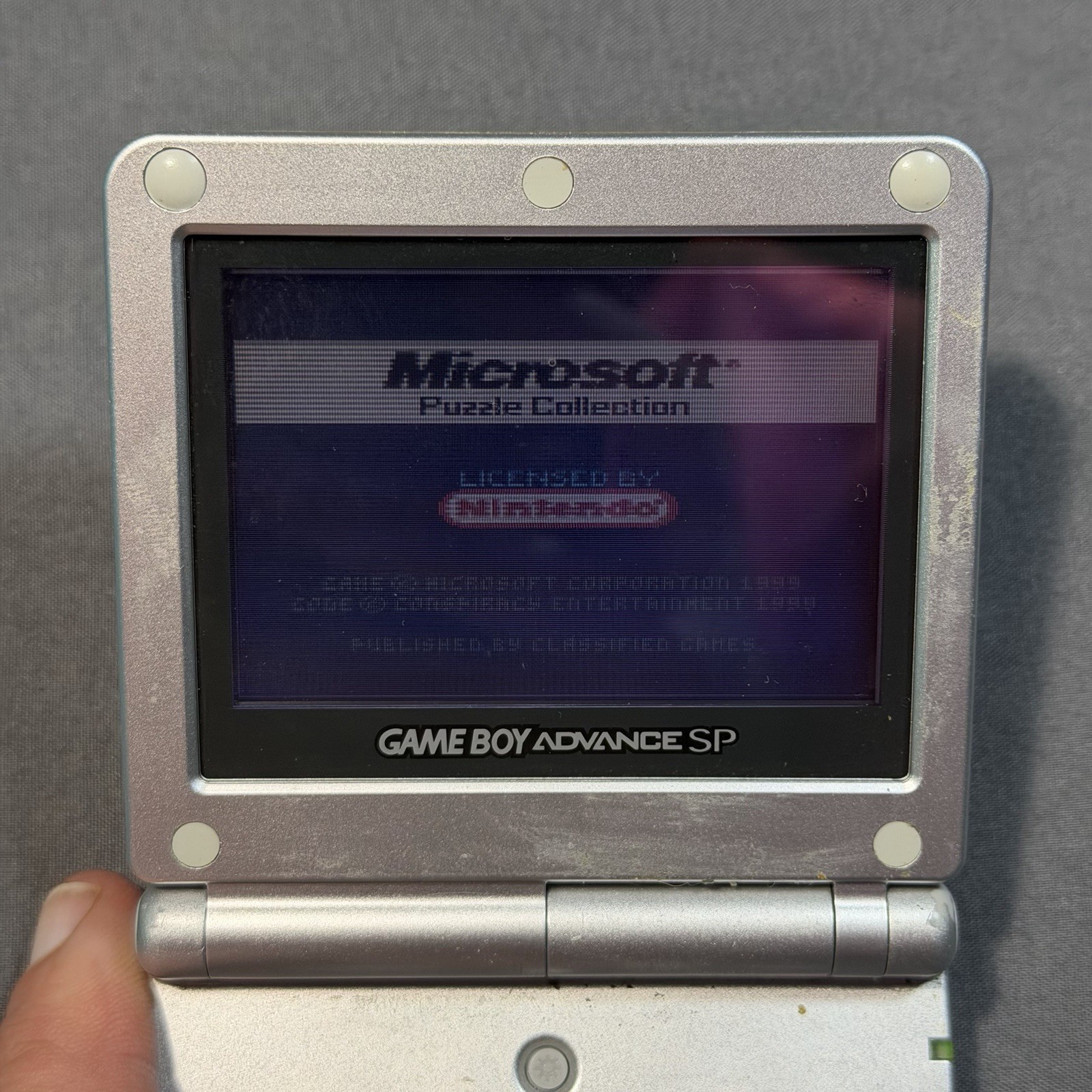 Microsoft 6 in 1 Puzzle Collection Entertainment Pack (Nintendo Gameboy Color)