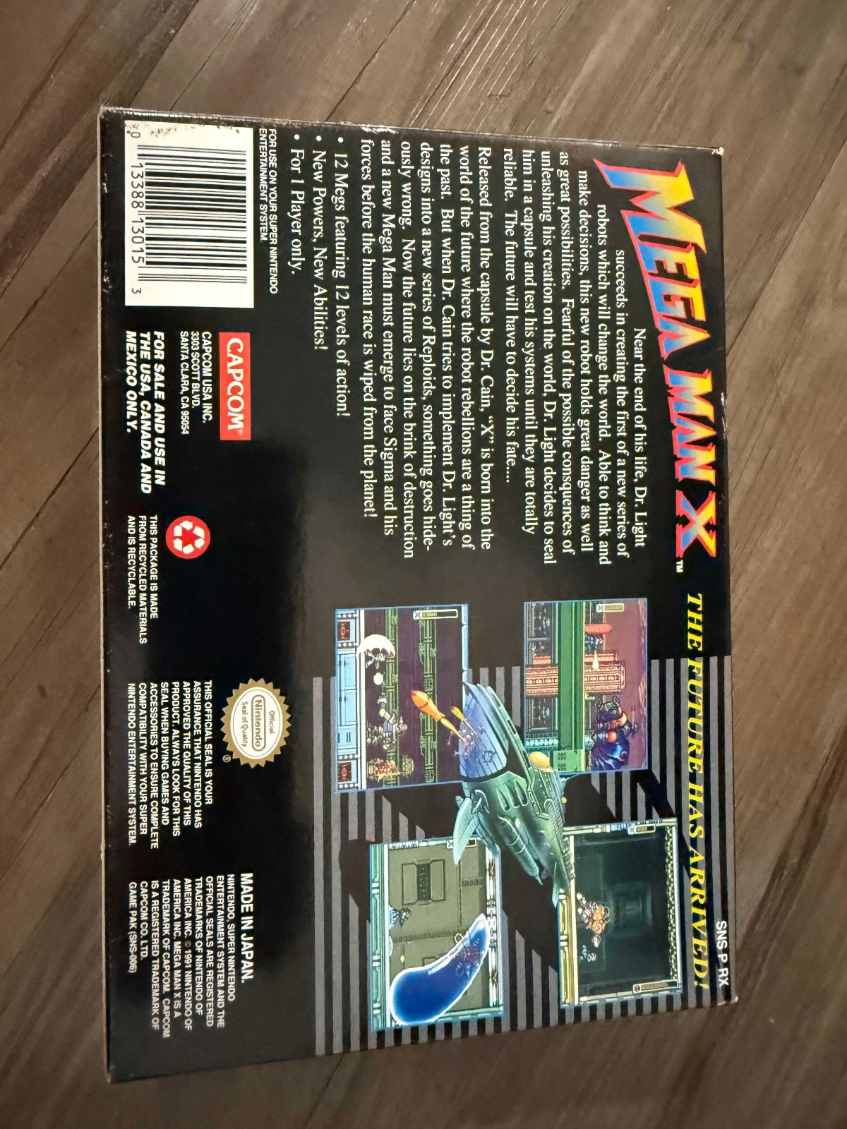 Mega Man X (SNES, 1994) – CIB, AUTHENTIC, TESTED, SEE PICS FOR FLAWS