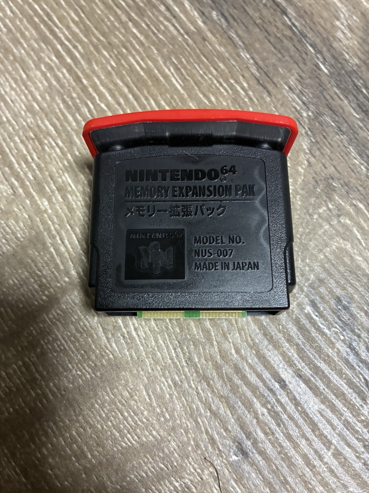 Official Nintendo 64 N64 Red Memory Expansion Pak Model NUS-007