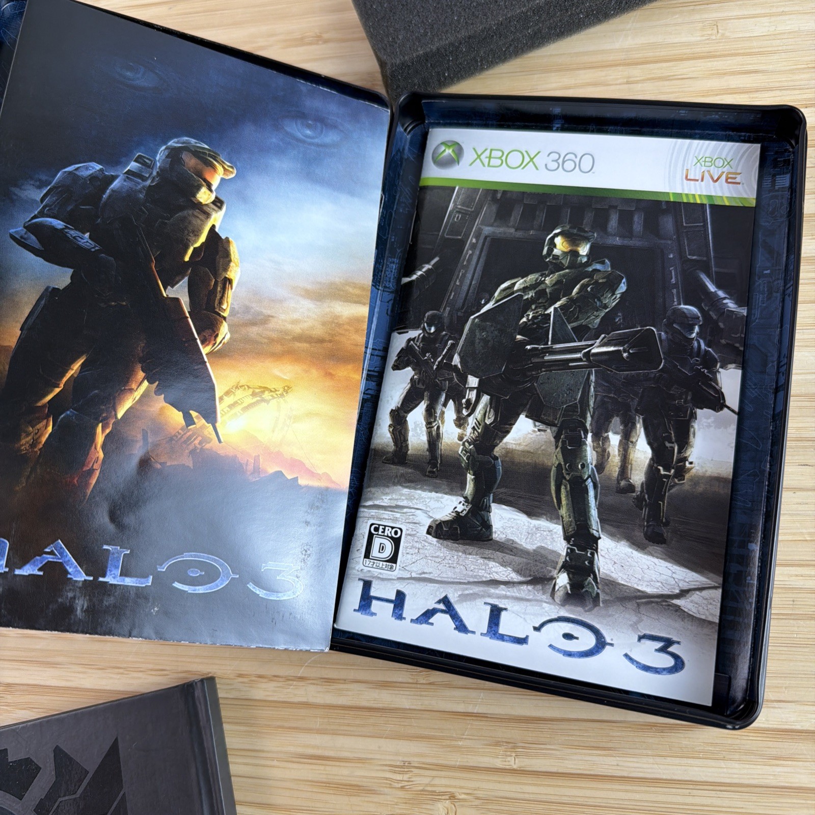 Halo 3 Limited Edition Steelbook Xbox 360 Japan Japanese Version CERO D