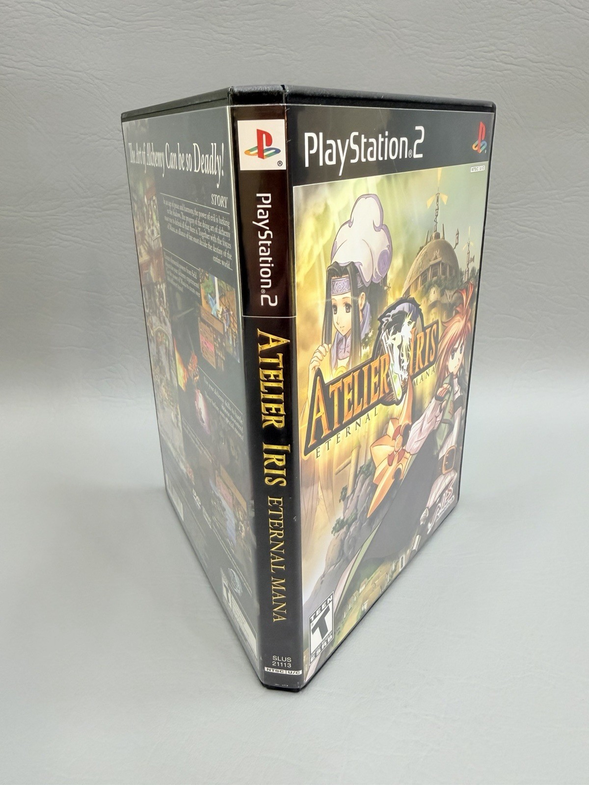 Atelier Iris: Eternal Mana (Sony PlayStation 2, 2005) Complete CIB – Near Mint
