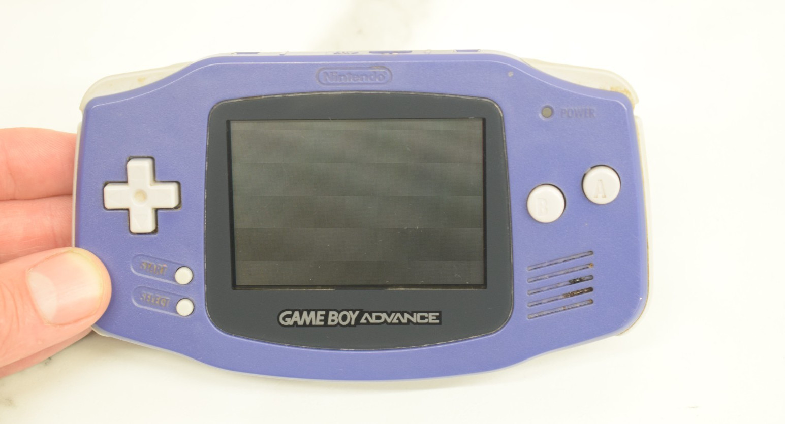Nintendo Game Boy Advance GBA Console AGB-001 – Indigo Purple w/Original Box!
