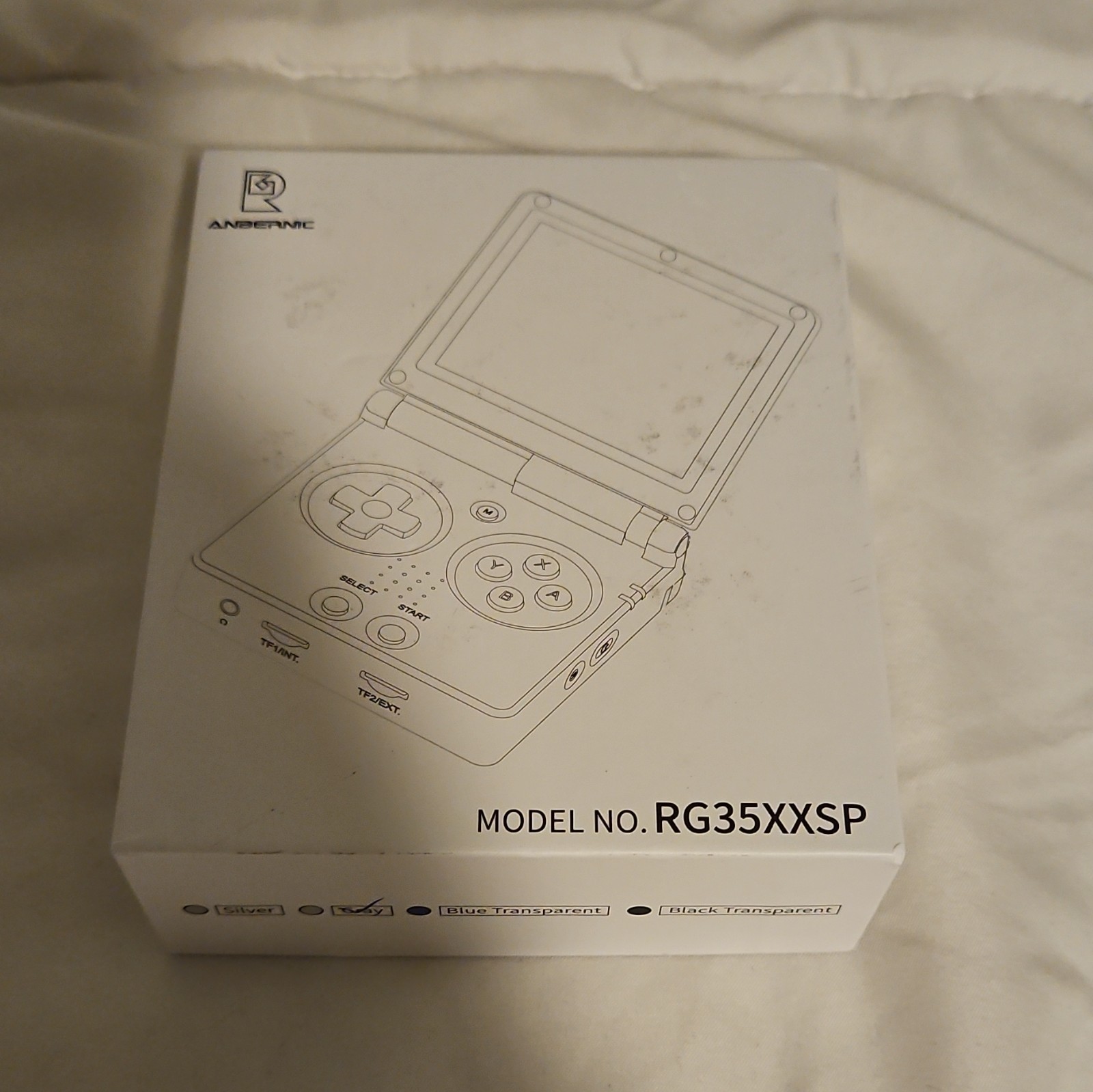 ANBERNIC RG35XXSP Retro Color Handheld Flip Console 64GB Wi-Fi USB-C 2024