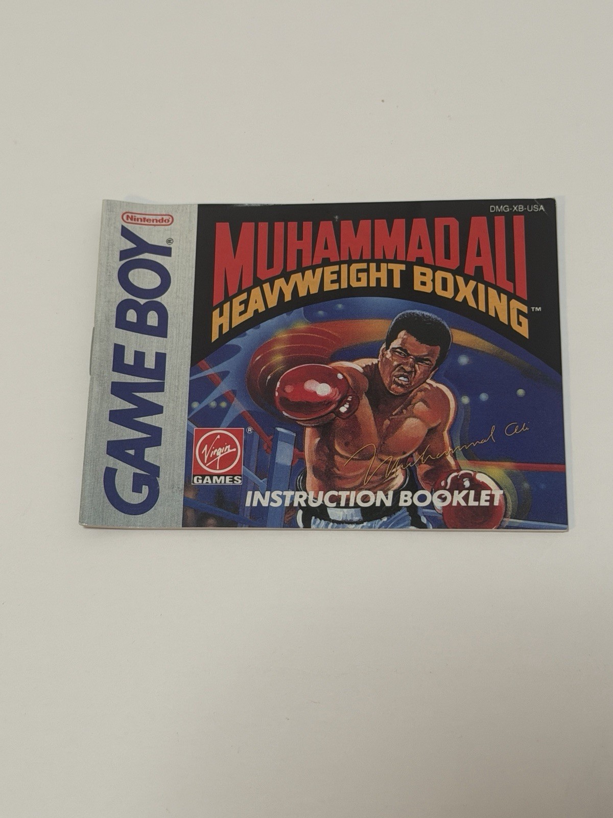 Muhammad Ali Heavyweight Boxing Nintendo Gameboy With Manual