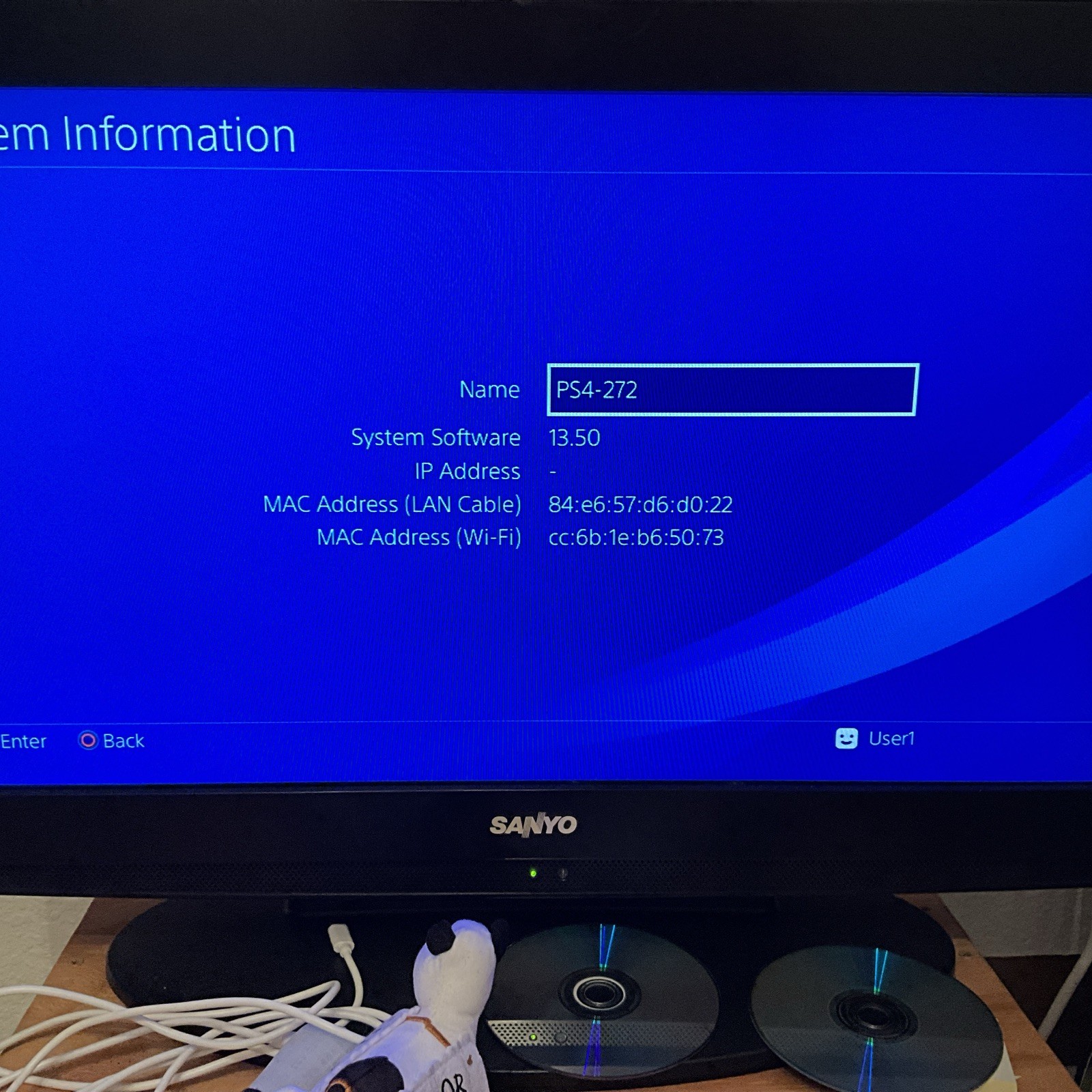 Sony PlayStation 4 Slim Black Home Console w/ Dualshock (Version 13.50)
