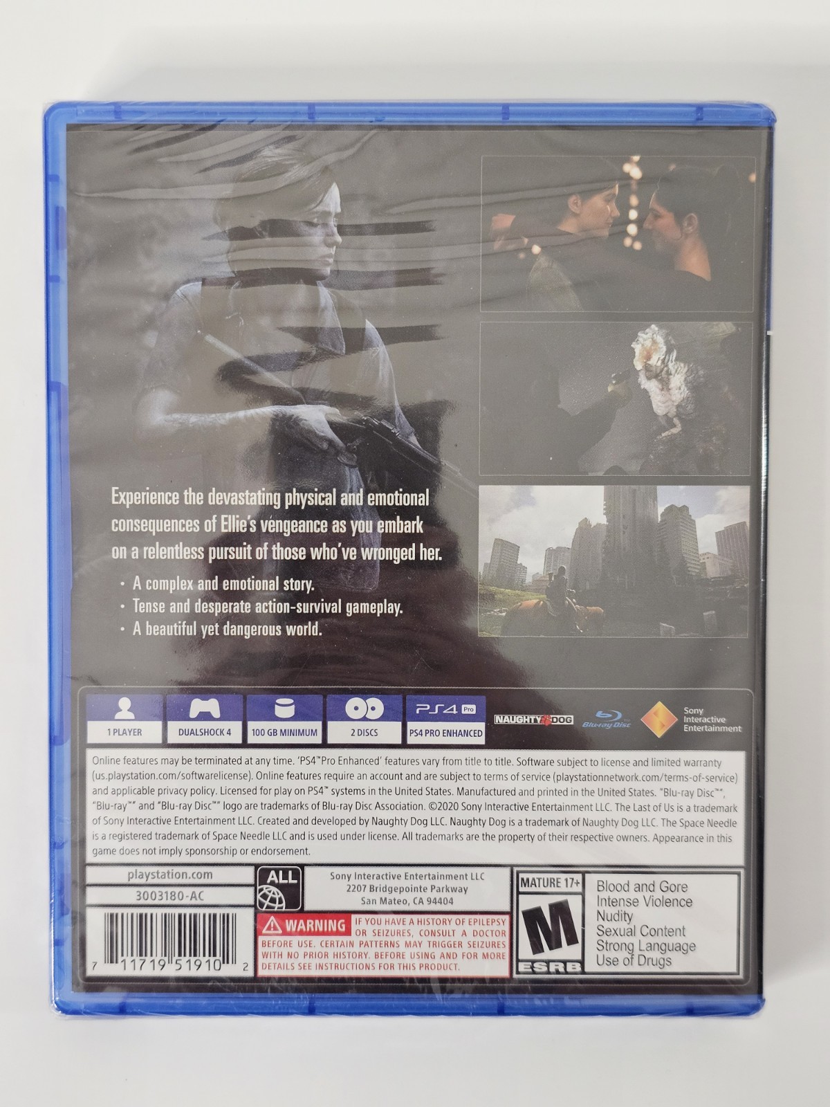 The Last of Us Part II (PlayStation 4, PS4) – Brand New Factory Sealed