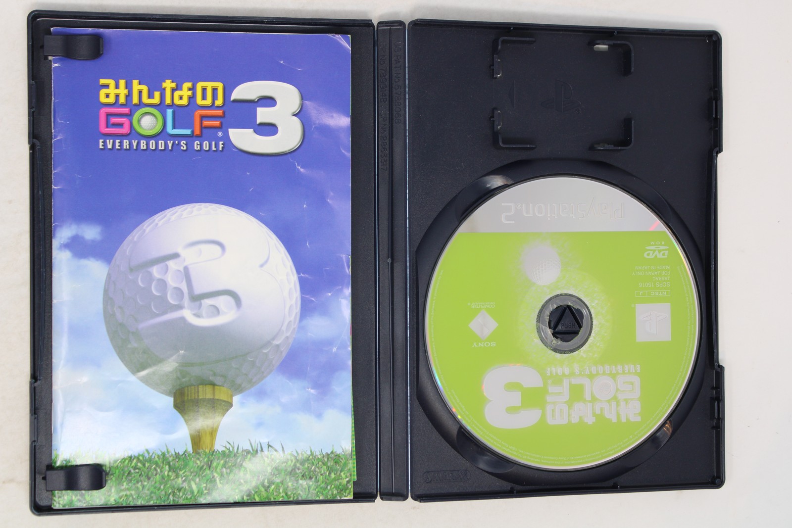 Everybody’s Golf 3 (Hot Shots Golf 3) PlayStation 2 JPN (Region Locked)
