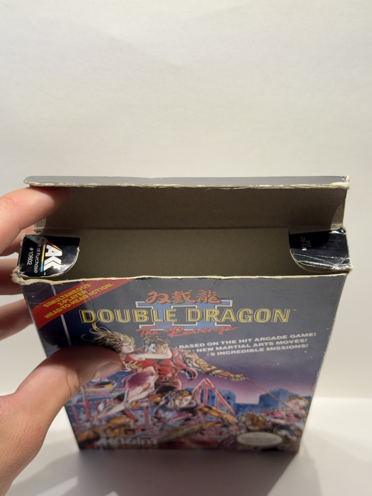 Double Dragon II: The Revenge (Nintendo NES, 1990) Complete In Box CIB Tested