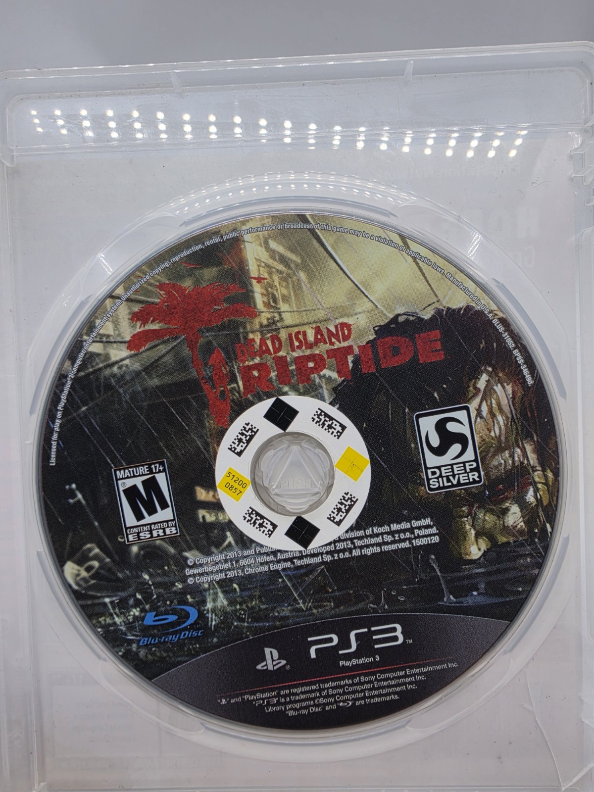 Dead Island: Riptide (Sony PlayStation 3, 2013) Ps3 Cib Complete Mint Tested
