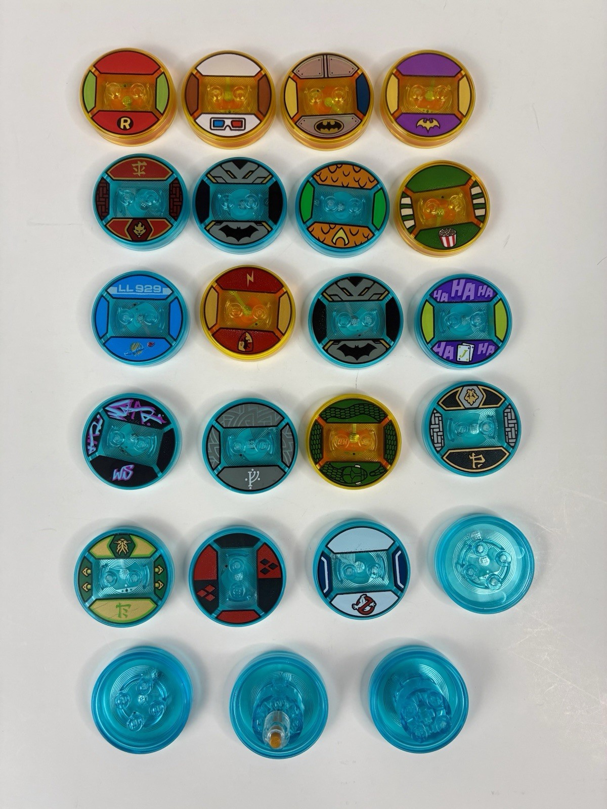 Lego Dimensions Toy Tag Lot Harry Potter Ninjago Batman Ghostbusters And More