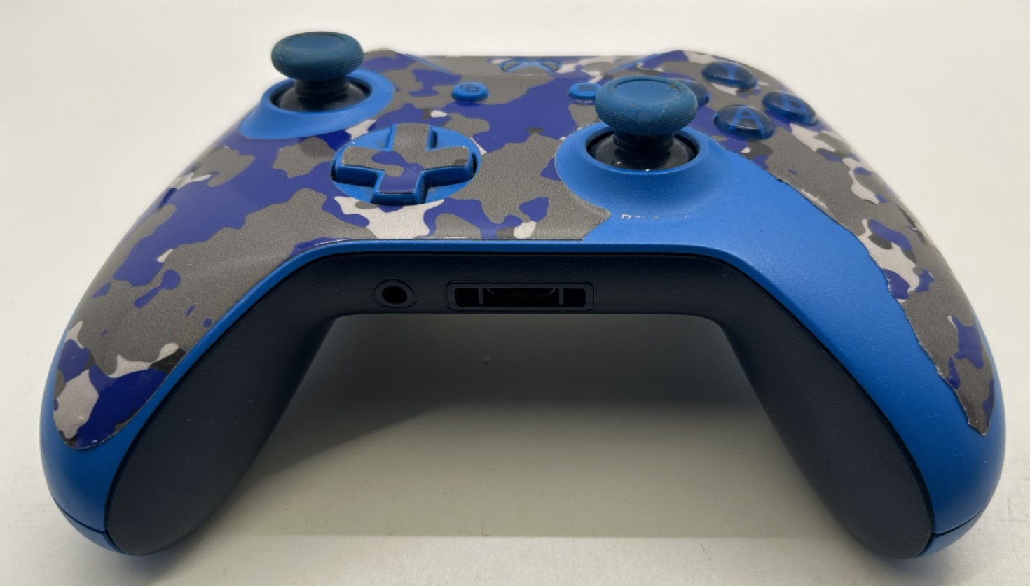 Original Microsoft Xbox One Wireless Controller blue Model 1708 No Battery Cover