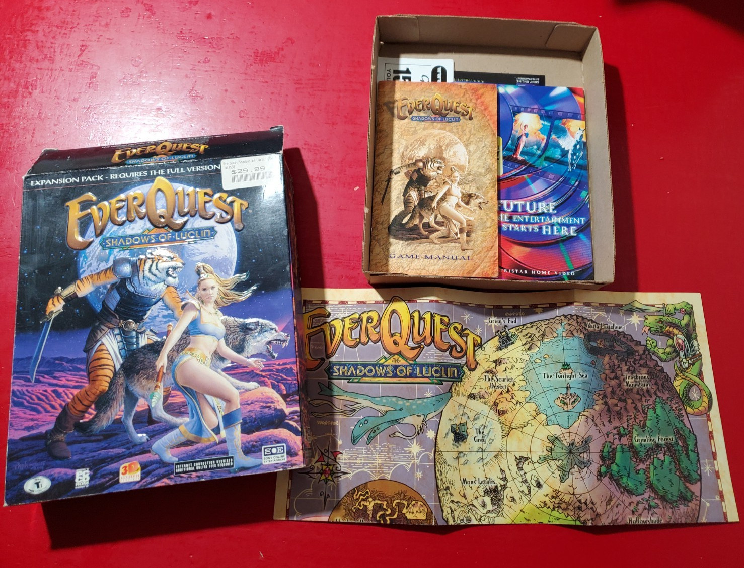 Rare Unique Lot of 14 EverQuest PC-CD Rom Video Games and Expansions