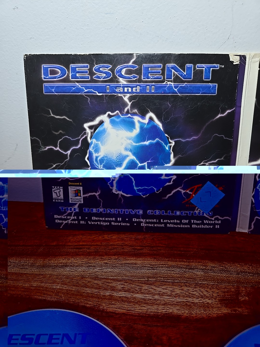 Descent I and II: The Definitive Collection PC CD-ROM wDisc Demo Descents 3