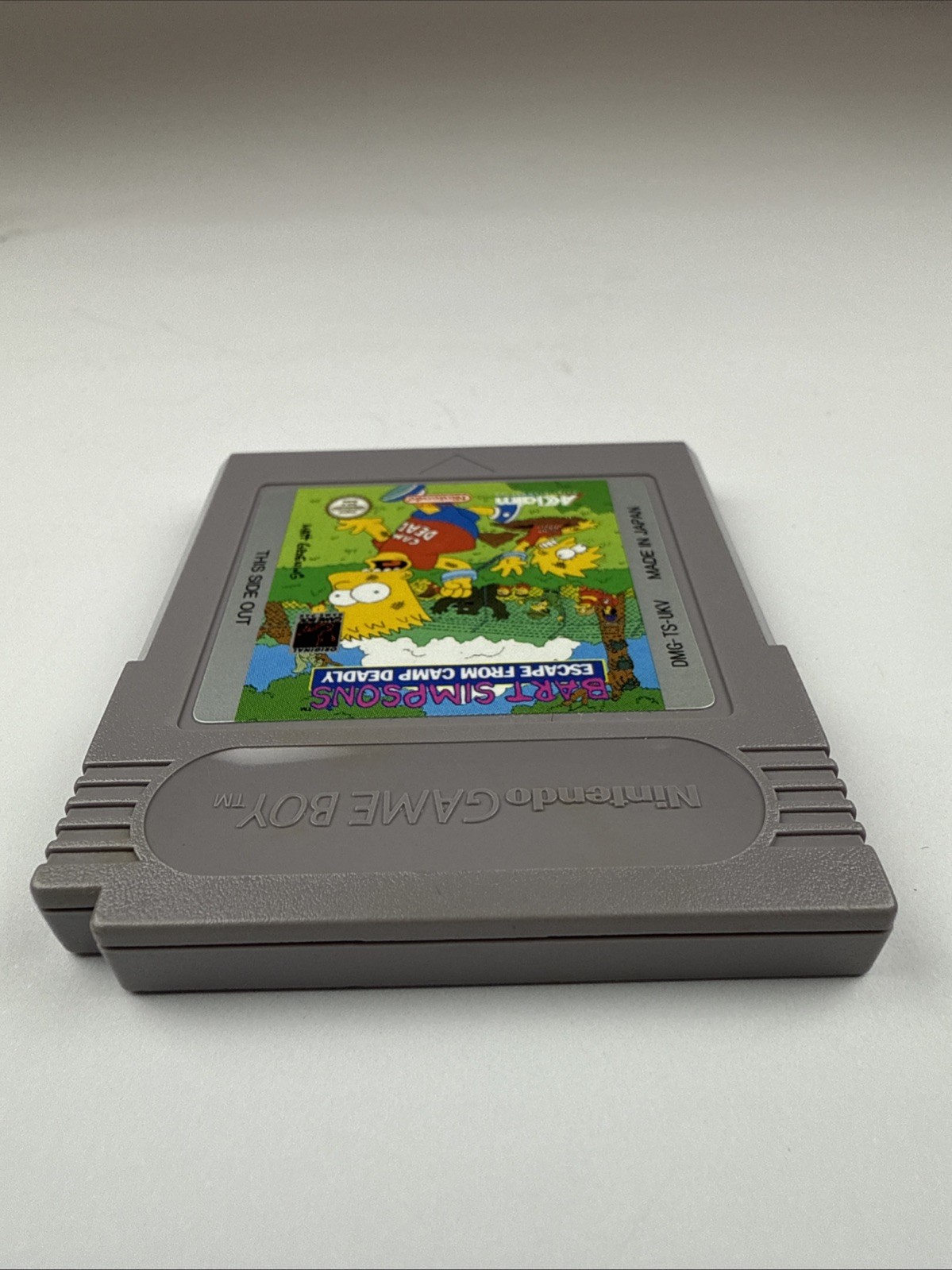 Bart Simpson’s Escape From Camp Deadly (Nintendo Game Boy) Authentic TESTED