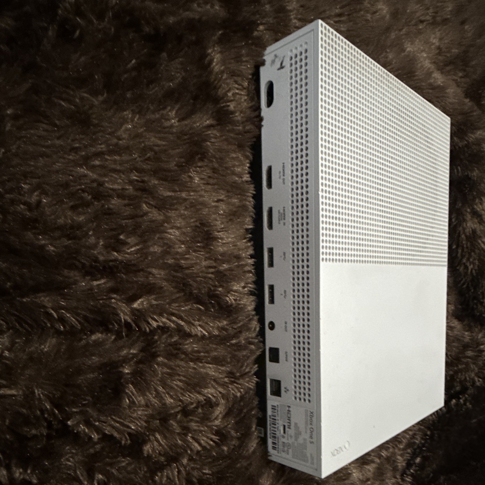 Microsoft Xbox One S White Home Console Blu-Ray Compatible HDMI USB
