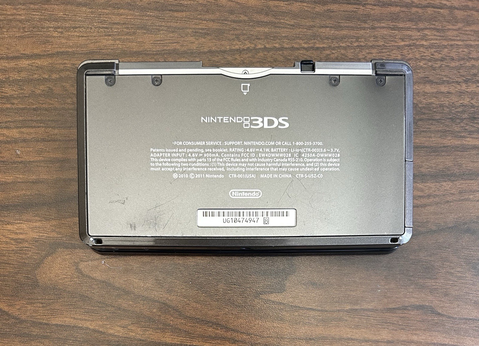 USA VERSION Nintendo 3DS Handheld System tested/working- black (A)