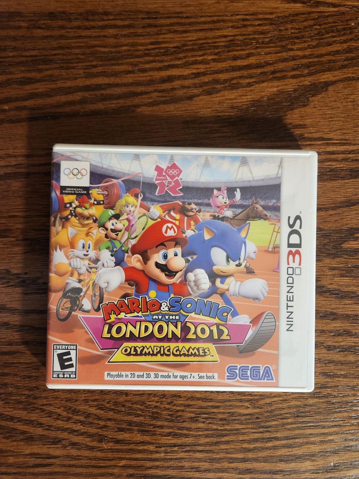Mario & Sonic at the London 2012 Olympics (Nintendo 3DS, 2012) Tested & Works!