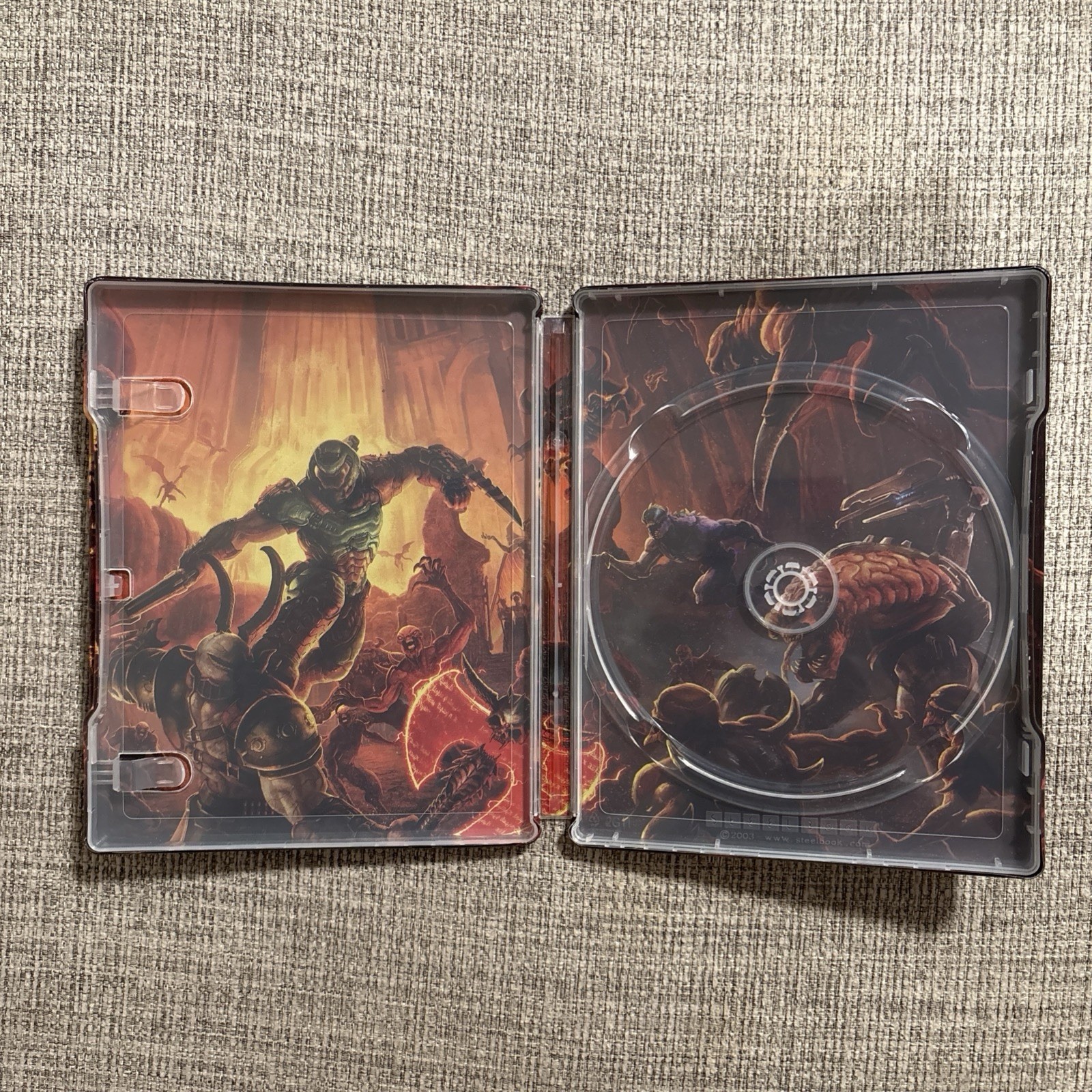 Doom Eternal Steelbook Case Limited Collectors Edition (No Game Included)