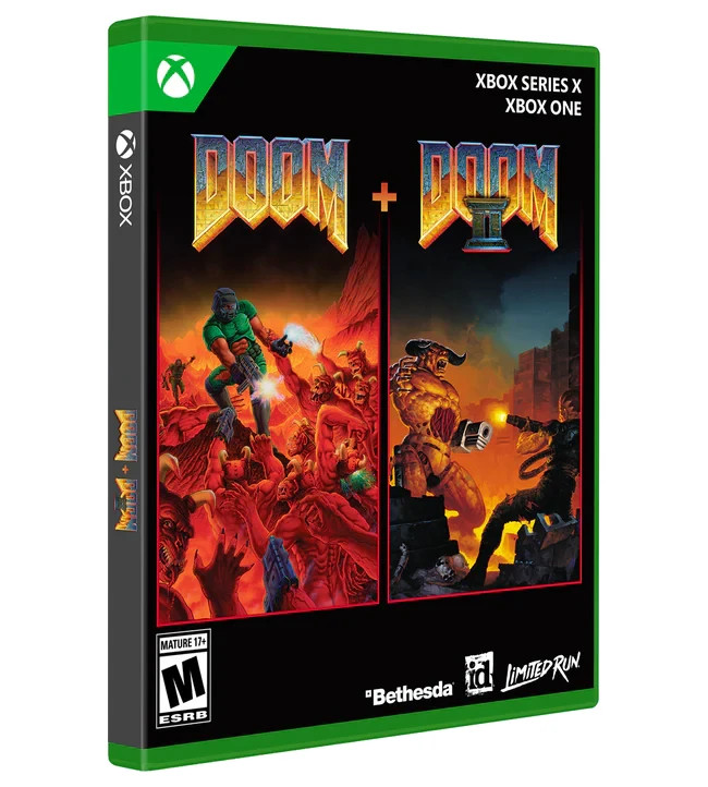 Doom + Doom II LRG#44 – Xbox Series X, One – Brand New Factory Sealed