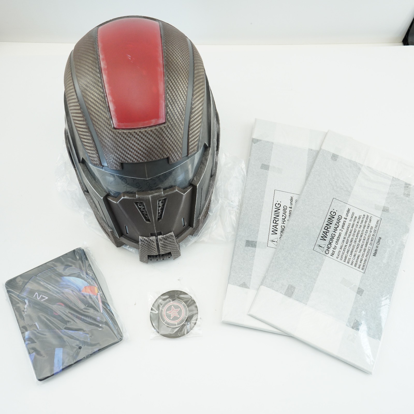 Mass Effect Legendary Cache Collector’s Edition Preowned game helmet