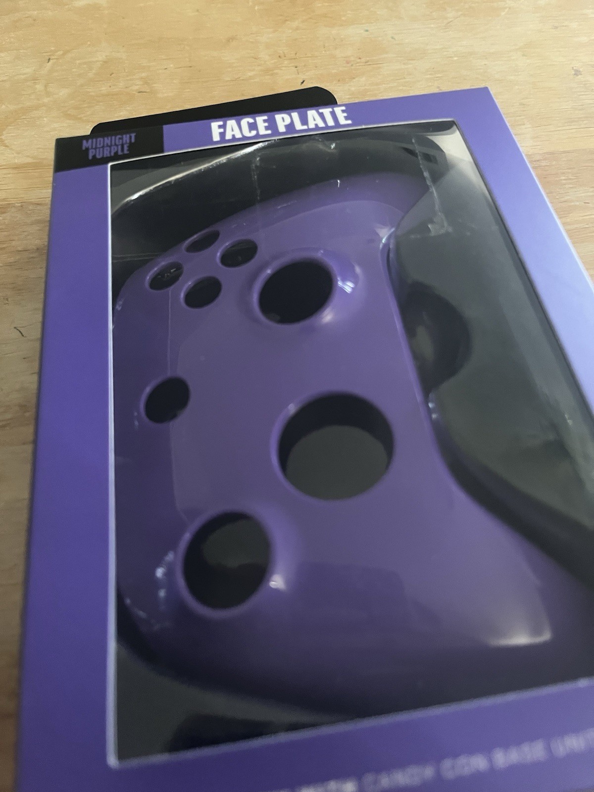 Candy Con Magnetic Controller Faceplate Customizable Accessory, Midnight Purple