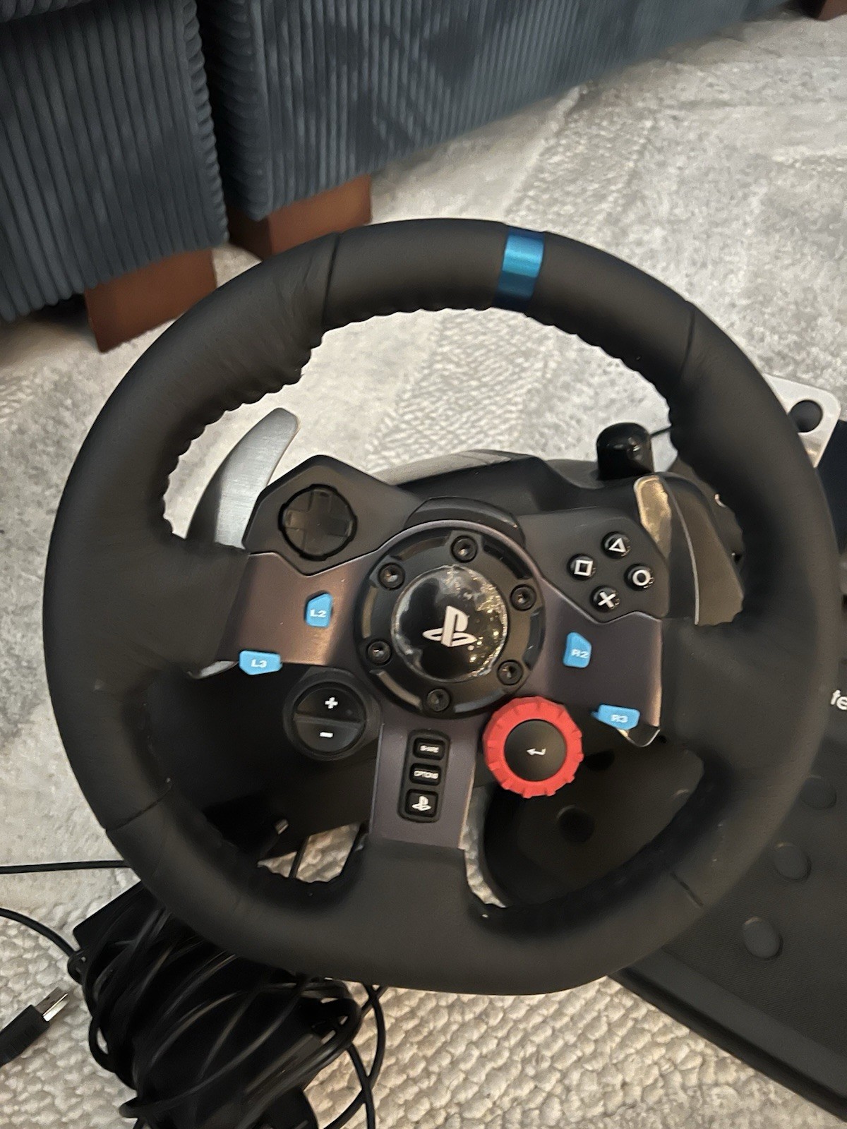 Logitech G29 Driving Force Racing Wheel – Black (941-000110)